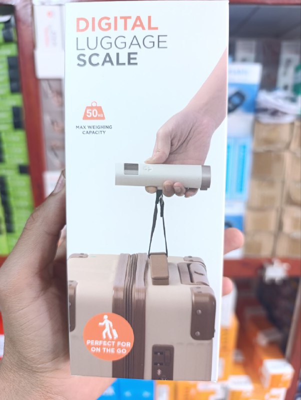 Digital Luggage Scale ميزان أمتعة إلكتروني محمول بسعة 50 كجم