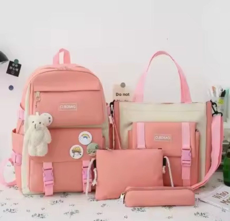 حقائب مدرسية 4Pcs