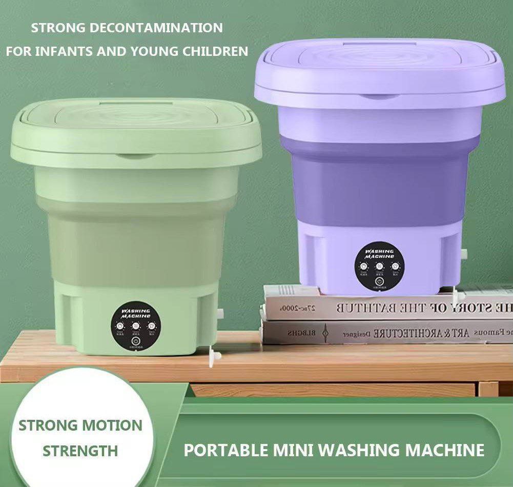 غسالة صغيرة محمولة آلة غسيل صغيرة قابلة للطي Machine à laver portable pliable