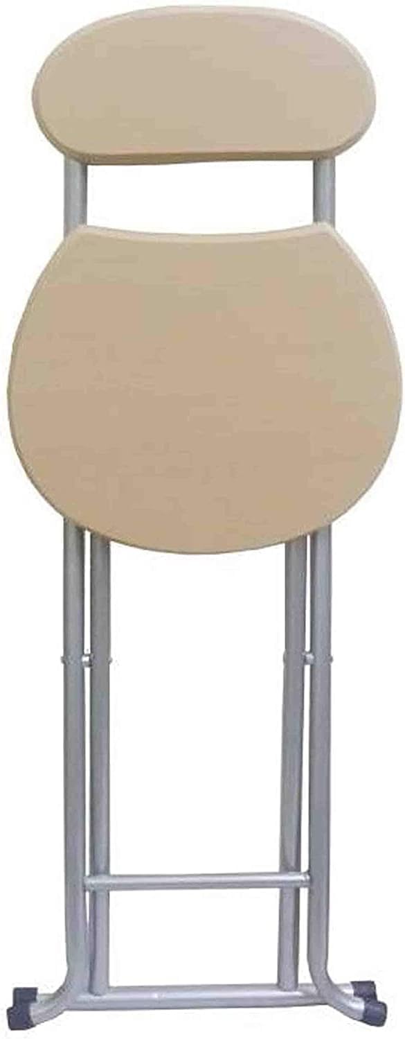 كرسي قابل للطي مع مسند ظهر Chaise Pliante avec Dossier, Tabouret de Bar Pliant Robuste, Chaise à Dossier de Dortoir, pour Cuisine, Bureau