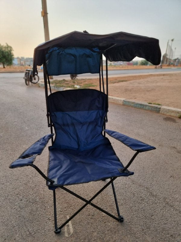 Premium Auto-Folding Canopy Chair كرسي التخييم الفاخر بالمظلة الأوتوماتيكية