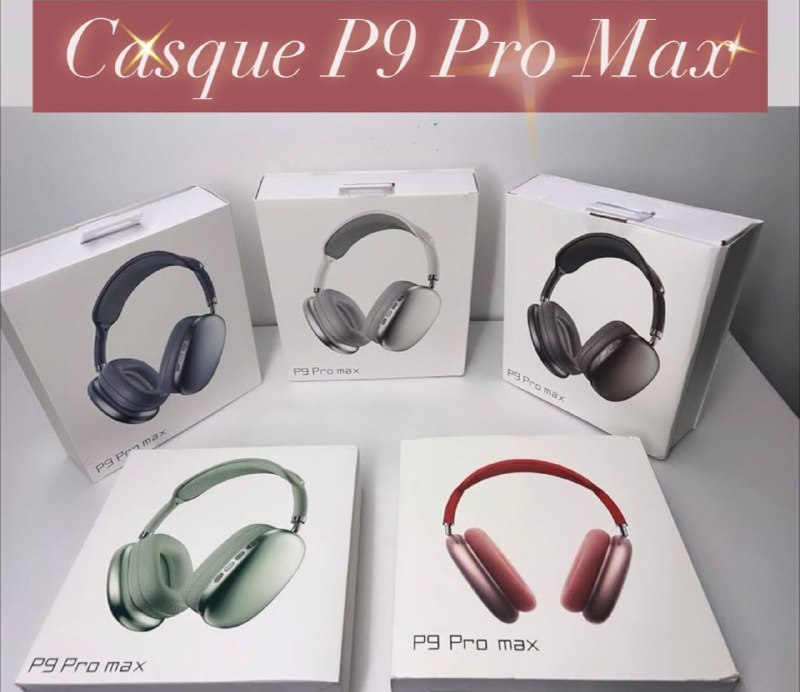 Casque P9 Pro MAX