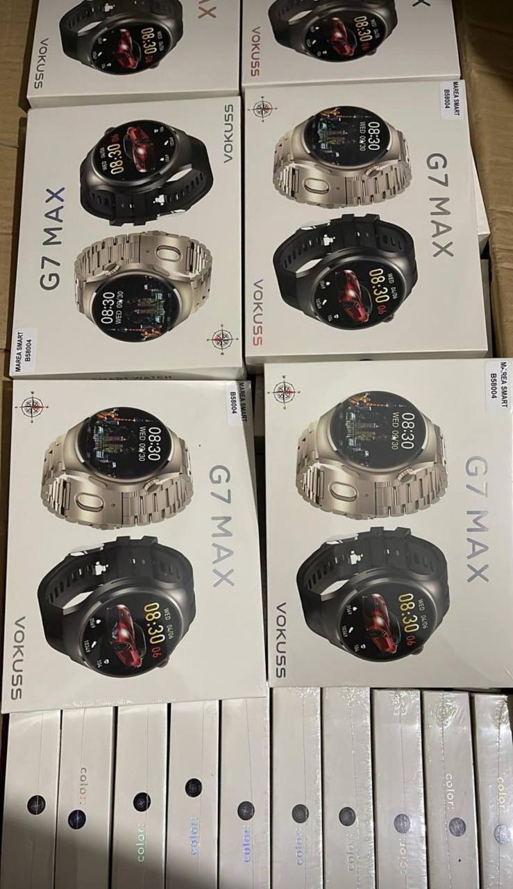 G7 MAX Smart Watch Hommes Femmes pour Android IOS Waterproof heart rate full touch fitness tracker
