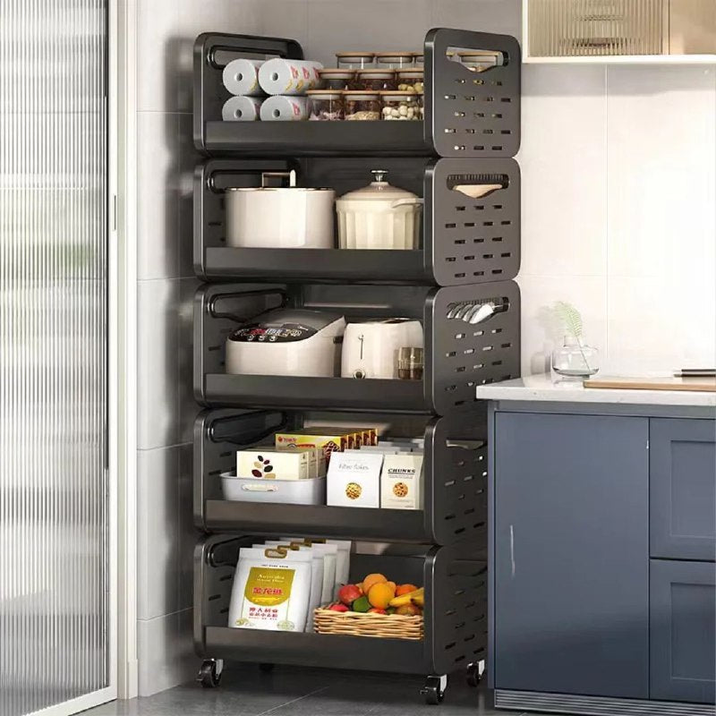 Multi functional mobile storage rack رفوف تخزين متنقل متعدد الوظائف
