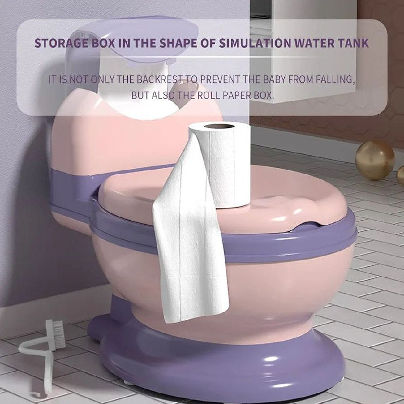 Children's Potty Training Toilet Perfect for Toddlers كرسي تدريب الأطفال على استخدام الحمام