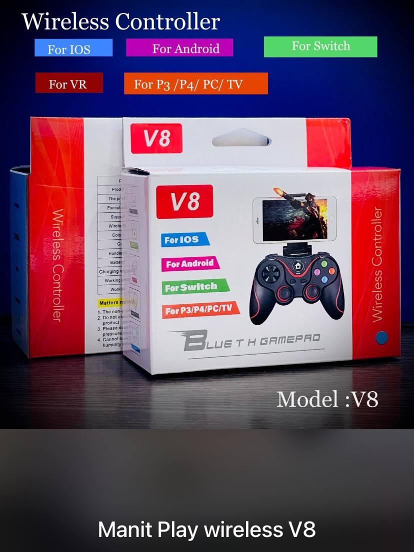 Manette de jeu V8 Wireless