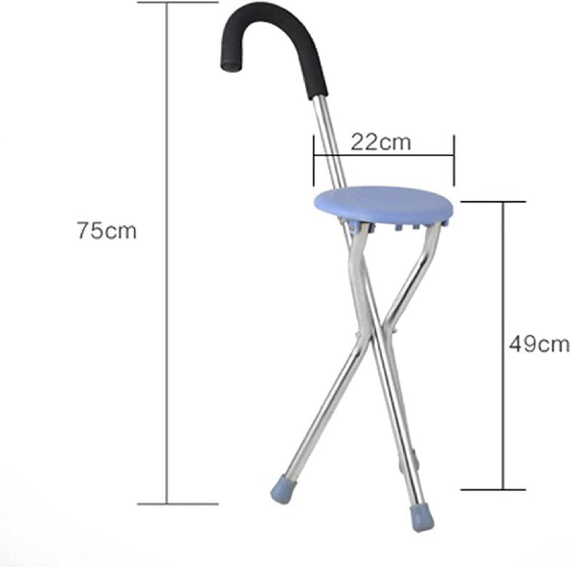 كرسي عكاز خفيف بثلاثة ارجل