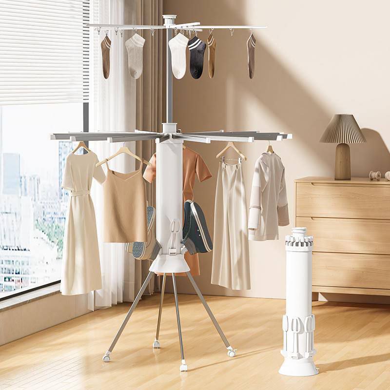 Etendoir à linge portable et pliable مجفف ملابس محمول وقابل للطي 117RF
