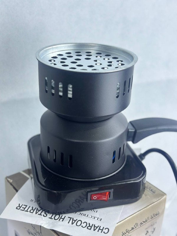 جهاز اشعال الفحم الكهربائي جهاز كهربائي محمول لتسخين الفحم Chauffe-Charbon Électrique Portable