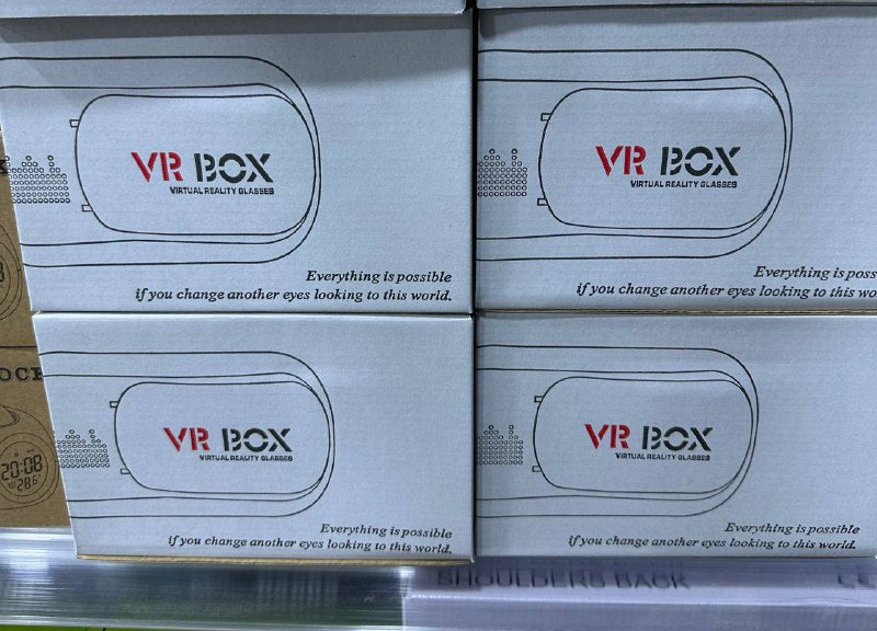 ڤر بوكس للعشاق سنيما VR BOX نظارات الواقع الافتراضي ثلاثية الأبعاد لجميع الهواتف المحمولة