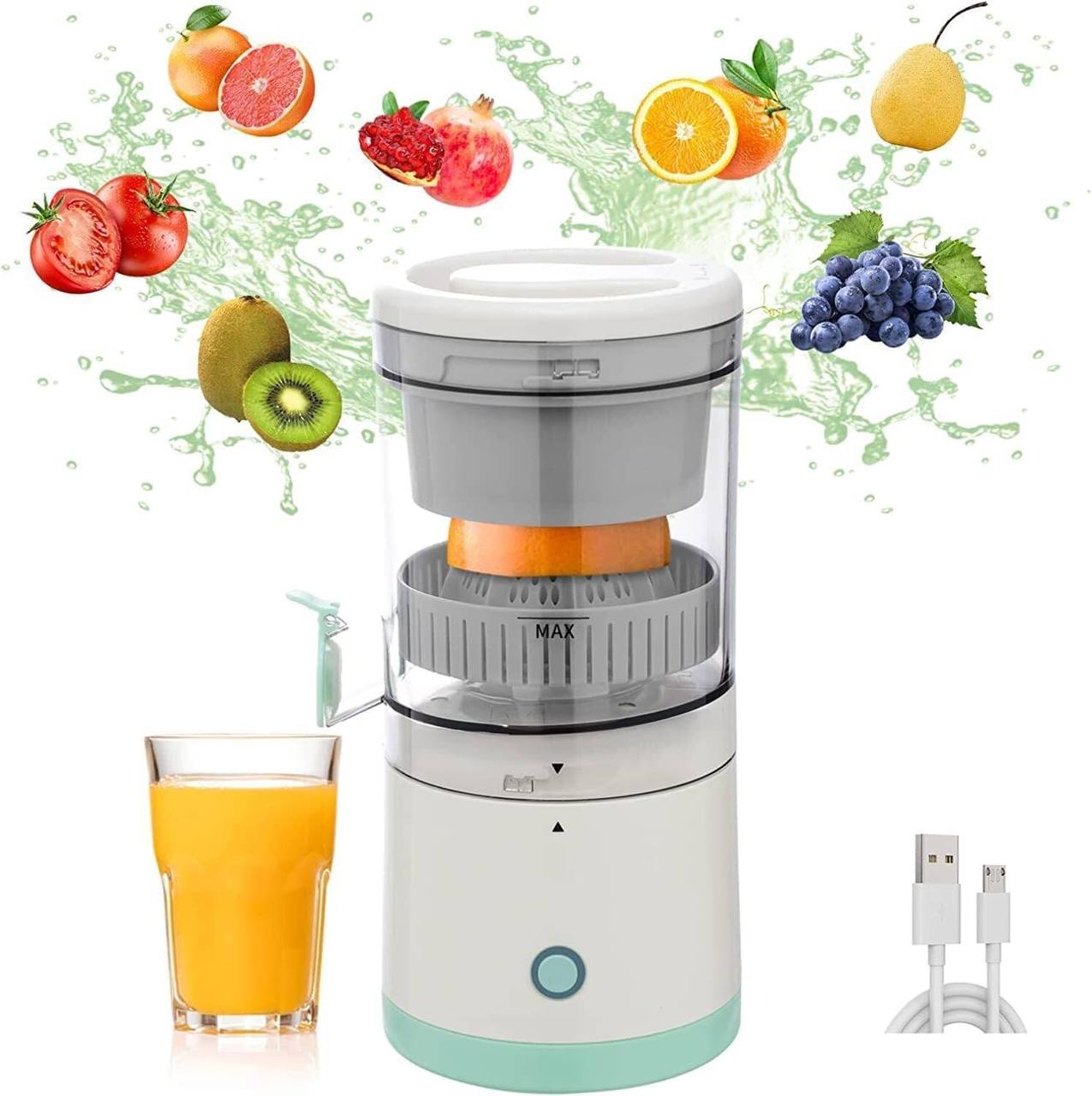 عصارة عصير البرتقال الكهربائية الأوتوماتيكية وعصارة الفاكهة Extracteur de jus d'orange Presse fruit électrique automatique