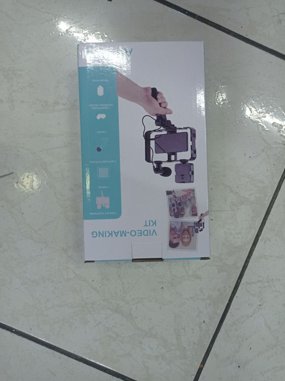 Video Making Vlog Kit TriPod avec Microphone Ay-49x