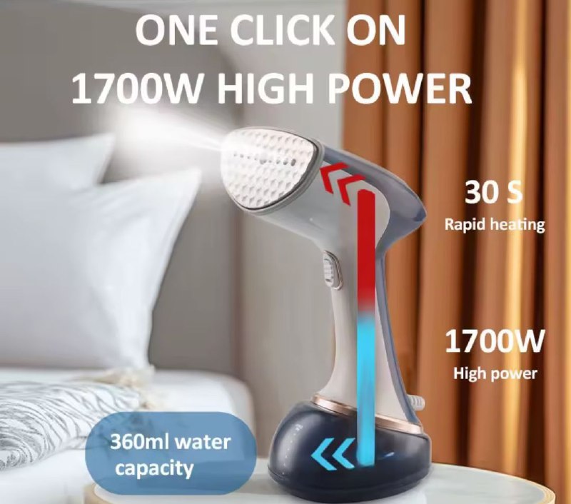 مكواة بخار محمولة Fer à vapeur portable 1700W