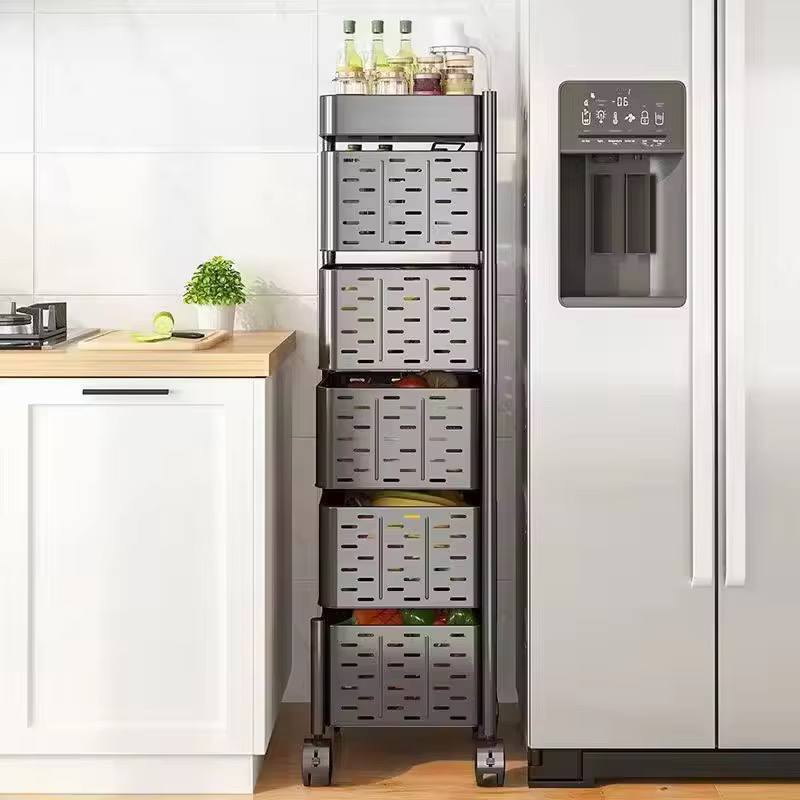 عربة تخزين متعددة الوظائف Chariot de rangement multifonctionnel