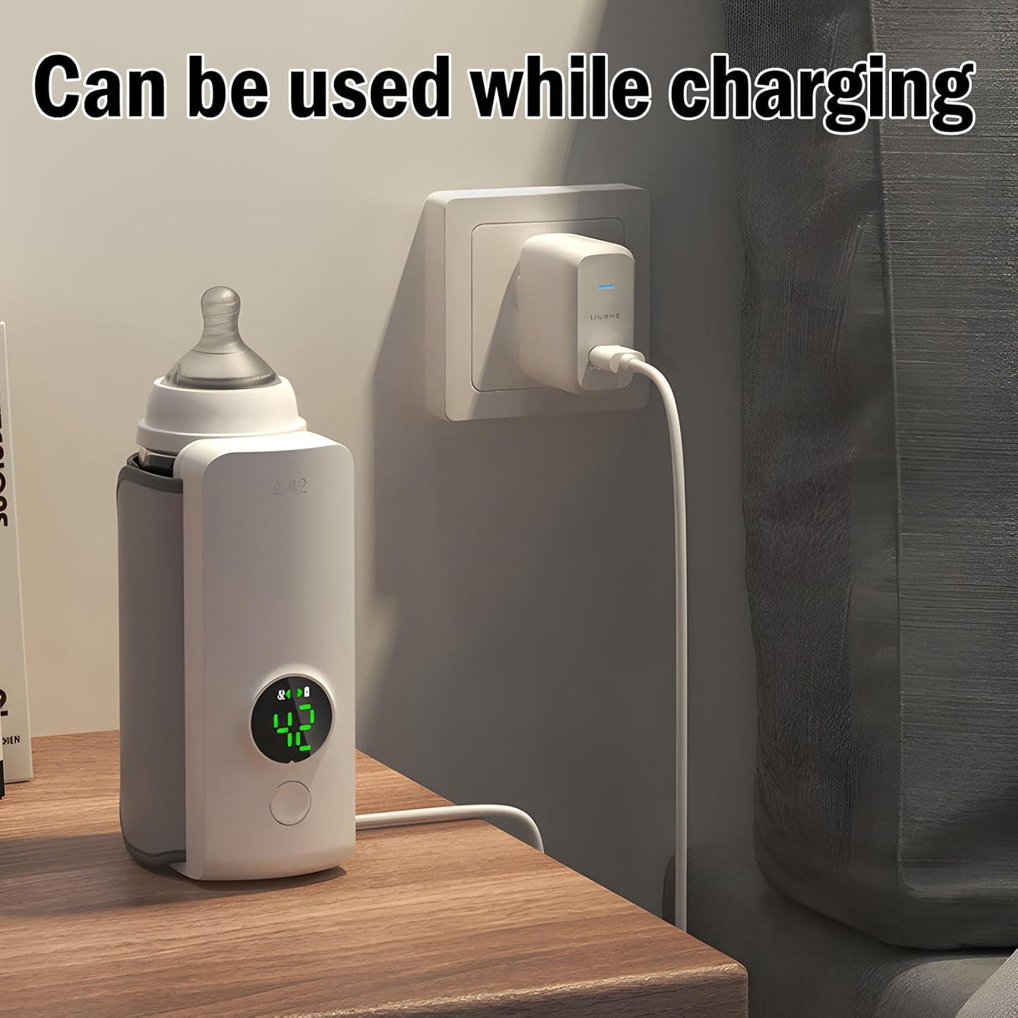 Chauffe-biberon portable rapide voyage سخان زجاجة محمول سريع للسفر