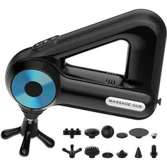 Pistolet de Massage triangulaire Pro 12 têtes