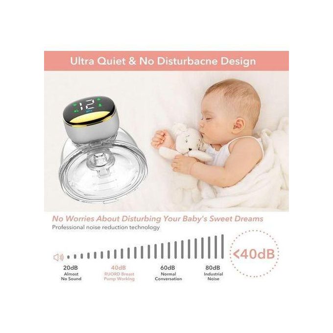 مضخة ثدي كهربائية للنساء، قطعة واحدة Tire-lait électrique pour femmesWearable electric breast pump