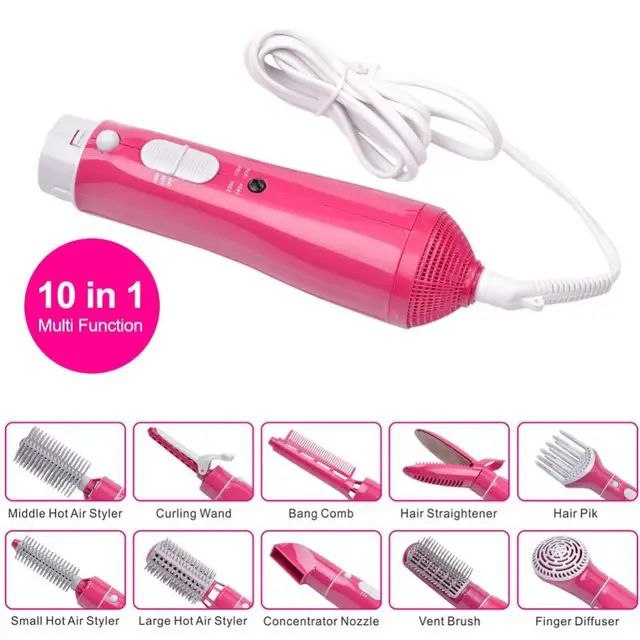 Brosse soufflante rotative NIKAI 10en1