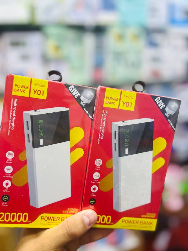 Power bank 20000MAH Y01