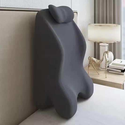 Ensemble Oreiller Ergonomique en Mousse à Mémoire de Forme pour Couples avec Mini Coussin de Support
