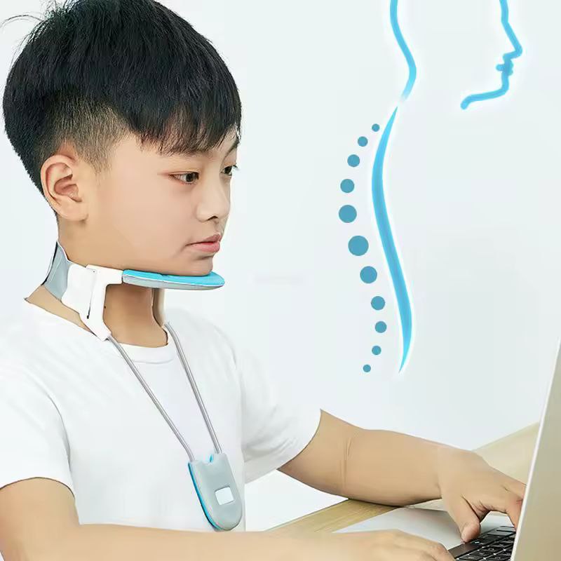 Attelle cervicale portable, soutien anti-basse de la tête دعامات دعم الرقبة للأطفال والطلاب بدون ضغط