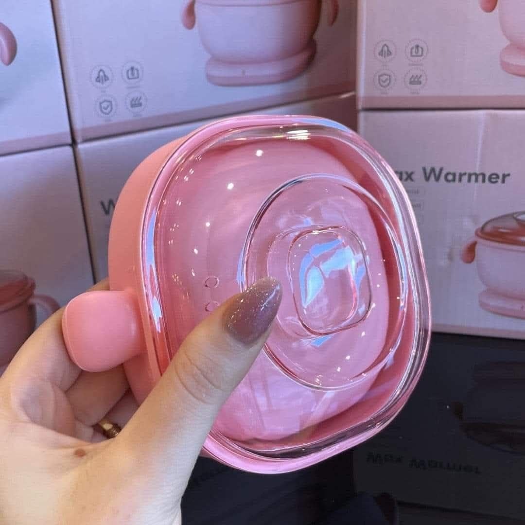 Wax warmer Chauffe-Paraffine Portable en Silicone سخان البارافين السيليكون المحمول القابل للطي