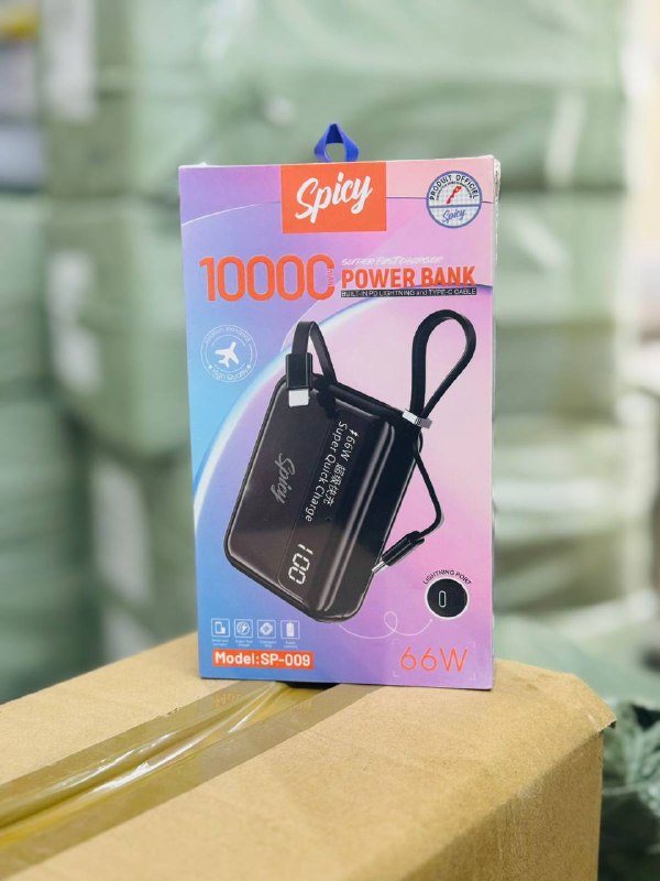 Power bank 10000MAH 66W SP-009