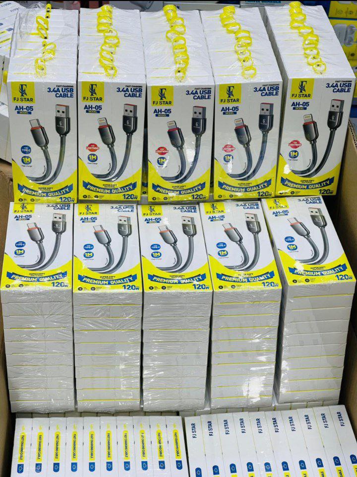 3.4A USB Cable AH-05 FJ STAR 120W 1m