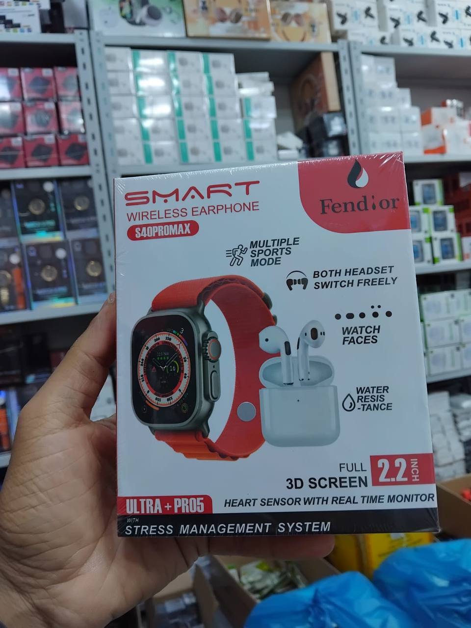 Smart watch S40PROMAX Wireless Earphone