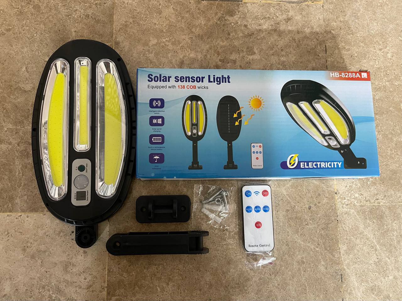 Solar Sensor Light HB-8288A Détecteur mouvement