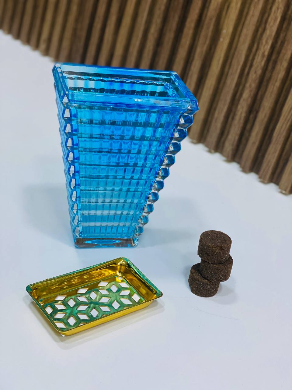 مبخرة زجاجية Encensoir en verre