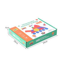 168 قطعة من مكعبات البناء الخشبية Puzzle en bois
