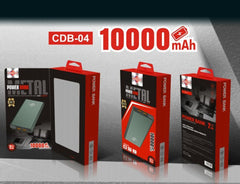 Power Bank 10000mAh Fast Charger CDB-04 WISDOMUP