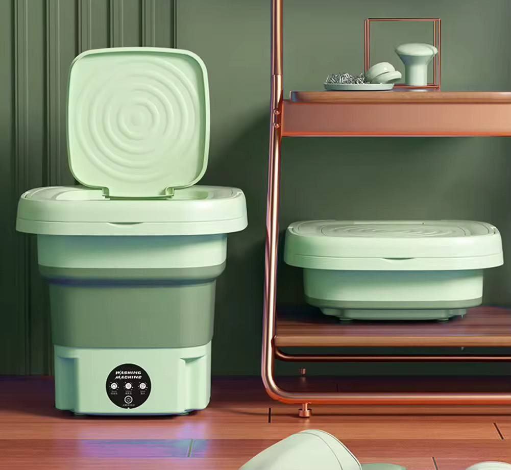 غسالة صغيرة محمولة آلة غسيل صغيرة قابلة للطي Mini machine à laver 9L Portable