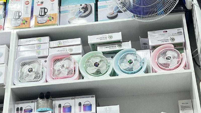 Colorful desktop Fan