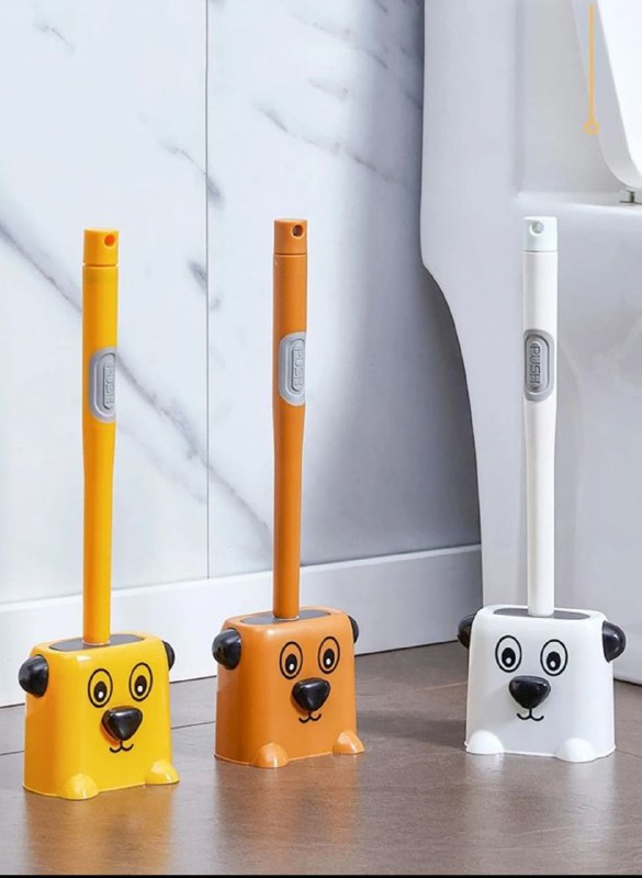 فرشاة تنظيف تواليت مرحاض Silicone toilet Brush