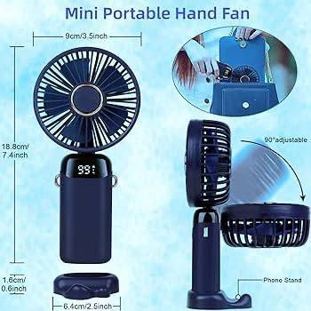 Mini ventilateur Fan Handheld desktop fan