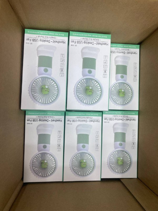 Mini fan ventilateur handheld desktop fan