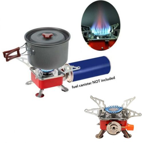 Réchaud de camping portable à gaz مشاركة هذا المنتج موقد غاز محمول للتخييم، موقد غاز صغير قابل للطي للسفر