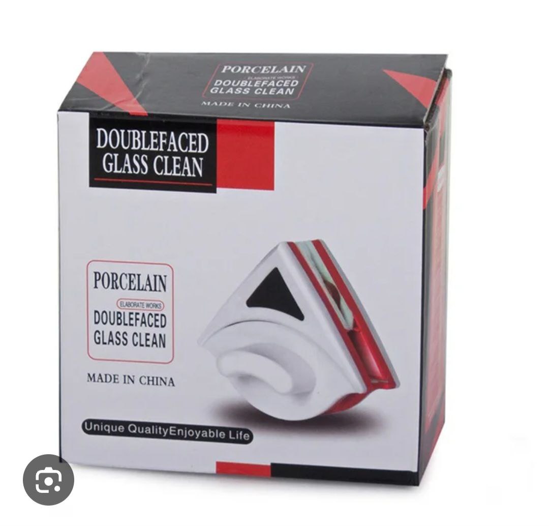 ماسحة زجاج أمامية مغناطيسية مزدوجة الجوانب لتنظيف النوافذ Essuie-glace magnétique double face pour nettoyage de vitre Lave vitre aimantée