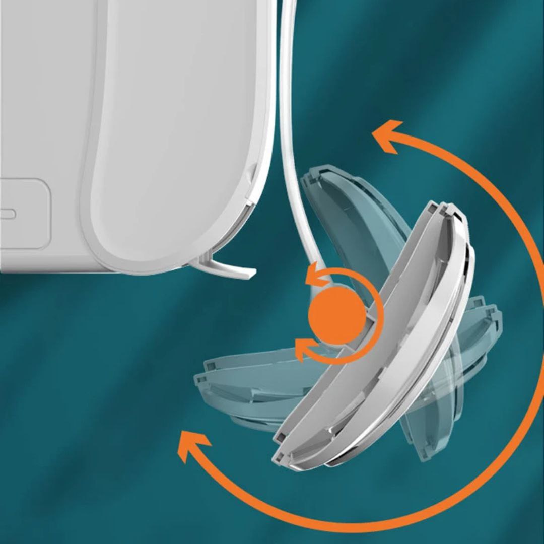 حاجز مكيف الهواء ثنائي الشفرات ملحق مضاد للنفخ المباشر