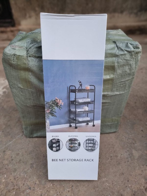 Bee net storage rack