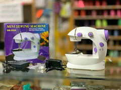 Mini machine à coudre électrique domestique, portable, légère