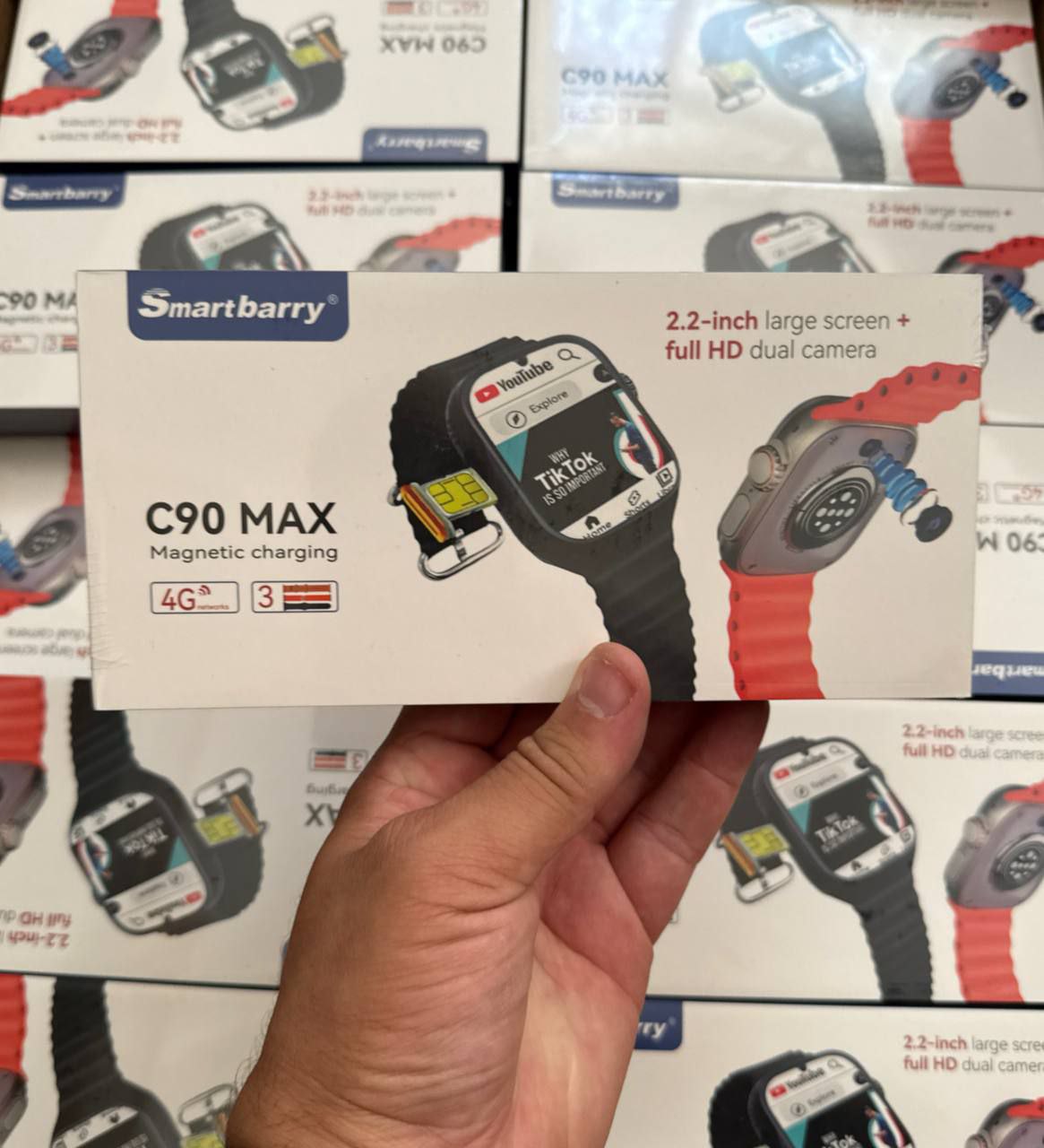 Smart Watch C90 MAX Magnetic charging full hd