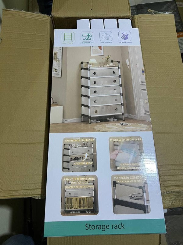 Storage rack Shoes Etageres de rangement pour chaussures رفوف تخزين الأحذية