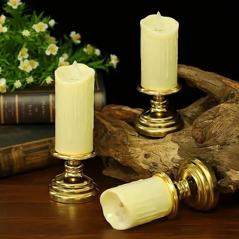 LED Flameless Candles شموع LED بدون لهب