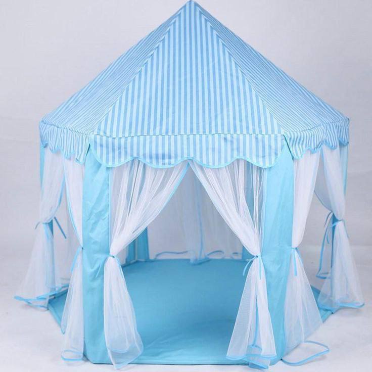 Tente de jeu pour enfants en forme de château de princesse