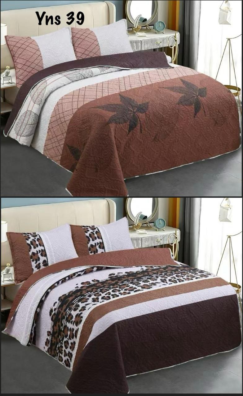 Couvre-lit كوفرلي و 2 مخدة