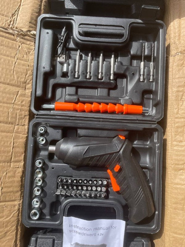 Perceuse électrique manuelle, perceuse sans fil, tournevis électrique, appareils ménagers, rechargeable