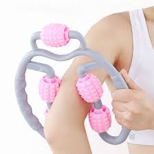 بكرة تدليك دائرية بتسع عجلات للساقين والجسم والظهر Rouleau de massage circulaire à 9 roues pour les jambes, le corps, le dos